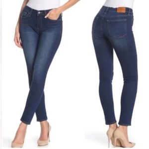 Lucky Brand Brooke Dark Wash Midrise Skinny Denim Jegging Womens 2/26